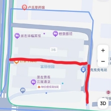 #崇左#,#扫街# 总体来说不太推荐第二种
导航带路见附件 图一红线是小姐姐们大概在的位置 附件图二红圈就是富丽佳园第二排店